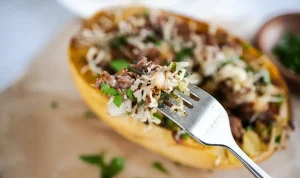 Sausage Stuffed Squash Recipe