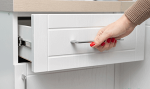 How I Added a DIY Charging Drawer to My Kitchen (& Why)