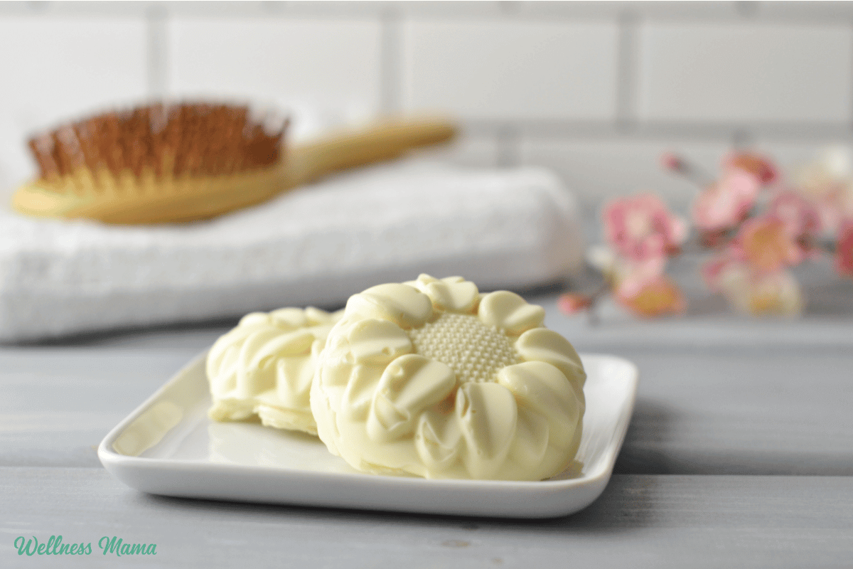 DIY Pure Conditioner Bar For Hair