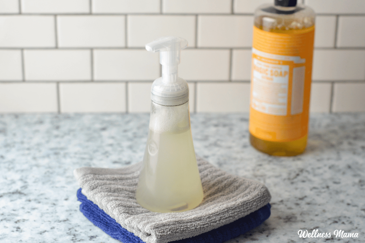 DIY Foaming Hand Cleaning soap