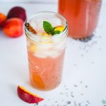 Iced Lavender Peach Tea Recipe (Natural and Caffeine-Free)