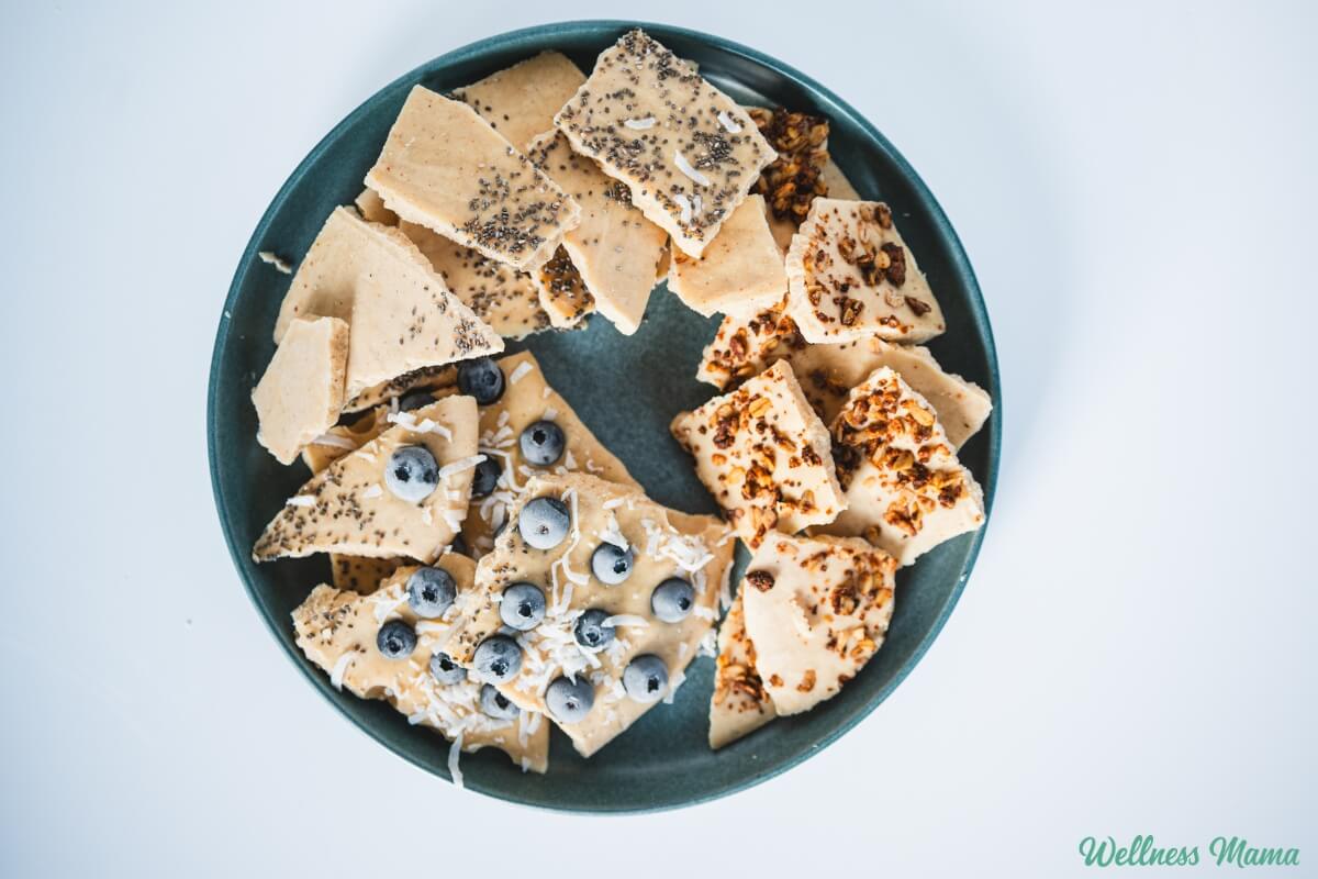 The Greatest Frozen Yogurt Bark (Excessive Protein)